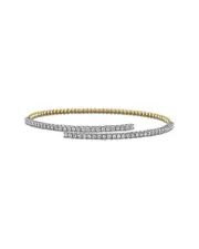 Rina Limor 14K 1.02 ct. tw. Diamond Bangle Bracelet