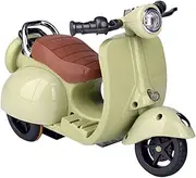Electric Motorcycle Toy, 7.48 x 3.74 x 4.92in Moto Bike Stunt for Kids, Sound & Light Features, 360-Degree Rotating Figure, Interactive Electric Vehicle, Fun and Engaging Children