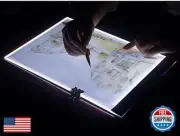 Ultra-Thin A5 Portable LED Light Box Tracer w/USB Cable Dimmable Brightness L