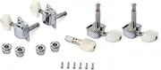 VICASKY Banjo Tuner Kit 5 Pieces Semi-closed Machine Head Tuning Pegs Banjo Tuner Keys
