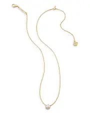 Kendra Scott Arya Cultured Freshwater Pearl Adjustable Pendant Necklace, 18