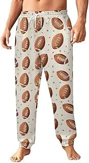 [Generic] Men's Sweatpants, Sports Grid Pattern-60, Polyester Joggers, Sweatpants Jogging Pants for Workout Running