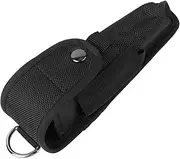 PAMINGONO 1pc Durable Nylon Flashlight Carry Case for Belt Portable Torch Cover Lightweight Storage Pouch for Hiking Camping Securely Protects Your Flashlight