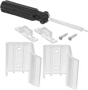 HAPINARY 2Pcs Reliable Rv Sliding Door Latch Easy Installation for Travel Trailers Durable Door Repair Parts Design for Enhanced Visibility Practical Closet Latch Replacement