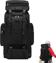 Ruck Backpack - Water Resistant 80L Large Capacity Rucking Backpack - Army Camping Rucksack for Wilderness Survival, Camping, and Hunting Puchen