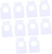 HEALEEP 100Pcs Double Side Hanging Tags for Wine Bottles Reusable Blank Price Tags for Wine Cellar Organization Present Tagging and Labeling Material