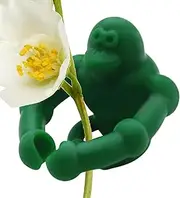 Plant Propagation Holder, Plant Support for Sprouts, Creative Monkey Shape Support Tools Accessories for Garden House Indoor Desk Decorations