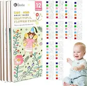 Water Coloring Book With Pen | 4X Toddler Water Doodle Books,Water Marker Coloring Notebooks 3 Years Old And More