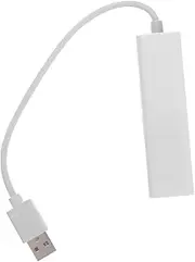 Gatuida 1pc USB Converter Type- Adapter Computer Converter Type- c USB Hub Type- Hub Network Cable Hub Multi- Port USB Hub Docking Station Network Cable Converter Laptop Abs Makeup