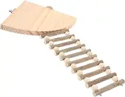 HOUDERCO 1Set Hamster Climbing Ladder Platform Exercise for Pets Height Enhances Comfort and Aesthetic Appeal Pet Cage for Hamsters Guinea Pigs and Dwarf
