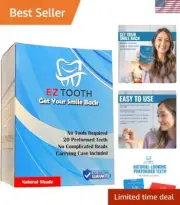 Compact EZ Tooth Kit - Natural Shade Temporary Tooth Solution for Emergencies