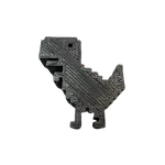 GOOGLE 谷歌 CHROME DINO 恐龍遊戲 離線小恐龍擺飾 3D列印