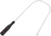 iplusmile Pickup Tool for Retrieving Metal Objects Bendable Rod for Yard Cleanup White