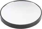 Garneck 15x Magnifying Suction Makeup Mirror - 35 Small Round Cosmetic Mirror for Easy Mounting - Ideal for Plucking Eyebrows and Portable Makeup Application