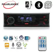 Single 1 Din Car Radio Bluetooth Handsfree FM/USB/AUX Romote Control MP3 Player