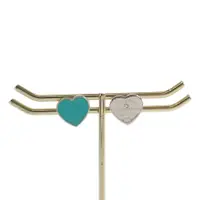 在飛比找蝦皮購物優惠-Tiffany & Co. 蒂芙尼 耳環吊牌 心形 Retu