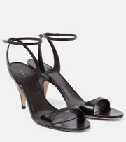 [The Row] The Row Vika 80 leather sandals AU 11 black