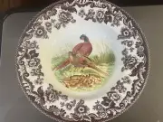 NEW Spode WOODLAND 9" Holiday PHEASANT RIM SOUP BOWL / PLATE (s) - NIB - ENGLAND