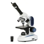 AmScope 40X-1000X Monocular Compound LED Microscope+Wi-Fi 2MP Eyepiece Camera