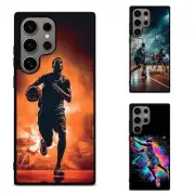 For Samsung S21 S22 S23 S24 Ultra FE excitement basketball Anti scratch Cover
