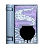 NEW LEGO - Figure Accessory - Book (Modern) Smoking Cauldron Sand Blue x1- Harry