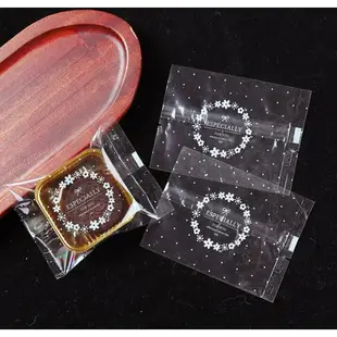 FDA認證 磨砂封口袋 9*11.5 花環 for you 50克 食品 包裝袋 餅乾袋 平口袋 牛軋餅袋 手工皂袋