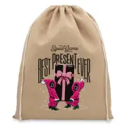 Squid Game Best Present Ever Christmas Hessian Sack