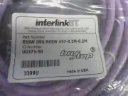 NEW INTERLINK BT RSSW-D9S-RKSW-457-0.2M-0.2M PROFIBUS CABLE NIFP
