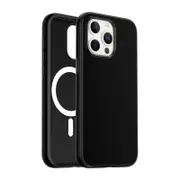 iPhone 15 Pro Max Drop Protection Case Cover - Shockproof, Strong Build, MagSafe Compatible With Screen & Camera Protection- Black