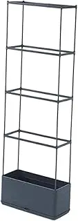 yuksok Planter Box with Trellis Tomato Planter Vertical Gardening Planting Box Raised Garden Bed for Flowers Climbing Plants Balcony, 4 Tiers