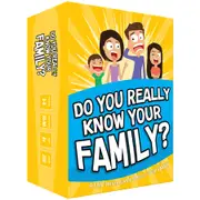 Do You Really Know Your Family? A Fun Family Card Game