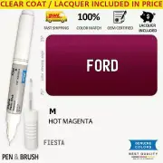 M Touch Up Paint for Ford Maroon FIESTA 9RTE M9 HOT MAGENTA Pen Stick Scratch Ch