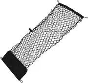 FUNOMOCYA Double Layer Elastic Cargo Net for Car Trunk Storage Stretchable Mesh Organizer for SUV Truck Durable Design for Enhanced Capacity for Family Trips Daily Commutes