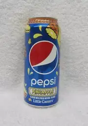 EMPTY PEPSI PINEAPPLE Limited Edition Little Caesars Exclusive 16 Oz Pepsi Cola
