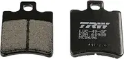 TRW MCB696 Brake Pad Set compatible with GILERA RUNNER SP 1998 Front Axle and other motorcycles