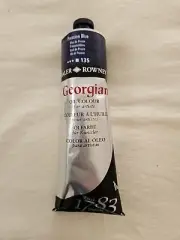 New Daler Rowney Georgia Oil Paint Prussian Blue #135 Made in England