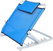 Bed Backrest Support Angle Adjustable Fabric Disability Bed Back Rest Bed Support Lightweight Portable Folding for Neck Head and Lumbar Support