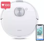 ​​​​​DEEBOT Robot Vacuum & Mop 4300Pa Suction 300 Mins Runtime Smart Navigation