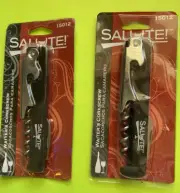 *NOS* 15012-SALUTE-CORKSCREW/BOTTLE CUTTER/CUTTER (LOT OF 2) FREE SHIPPING*