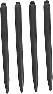 Veemoon 4pcs Dual Headed Stylus Pens for Touchscreens Ergonomic Design for Writing Sketching Notetaking Compatible with Whiteboards Tablets Phones High Sensitivity Resistive Touch Screen