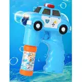 在飛比找遠傳friDay購物優惠-17mall】兒童玩具電動聲光音樂警車泡泡槍附贈泡泡水