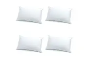 4PK Jason Kooling Honeycomb Medium Sleeping Pillow Bedding Cushion White