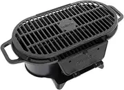 HAWOK Cast Iron enameled Grill Charcoal Hibachi-Style Grill for Picnics, Tailgaiting, Camping or Patio.…