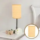 2pcs Indoor Lamp Shades E27/E14 Rattan Lamp Shade Replacement Rustic Lampshade