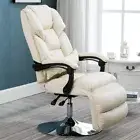 White 360 Degree Rotating Air Pressure Chair Beauty Spa Salon Chair Office Chair