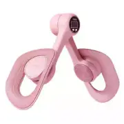 NNEDSZ Pink Counting Adjustable Pelvic Floor Muscle Trainer with Smart Counter -