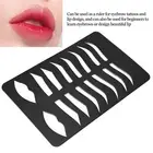 Eyebrow Lip Shape Stencils Template Fashionable Eye Brow Shape Kit Makeup Sh GEV
