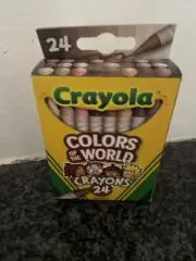 Crayola Crayons 24 Pack ~ Colors of The World ~ Multicultural Crayons