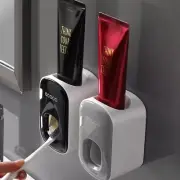Automatic Toothpaste Dispenser! Wall-Mounted, Waterproof, and Essential Bathroom