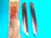 Fiat 124 Spider Convertible Top Frame Quarter Window Rear Vertical Trim Set NOS